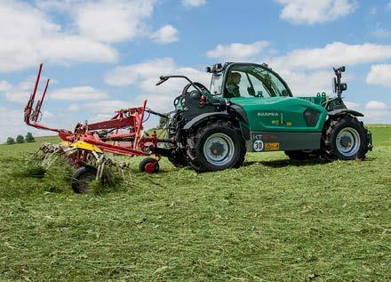 Možnost agregace s přívěsy Další traktor nechte při