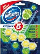 Aktiv 3x 50 ml 74,90 Domestos Power 5 WC blok, Power