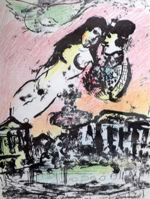 401 2 200 Kč / 86 197 196 Chagall Marc (RU/FR) 1887-1985 Le Clown fleuri