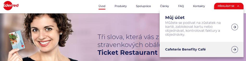 1) Zřízení účtu 1.1. Účet Účet na www.edenred.cz si může zřídit kdokoliv na základě e-mailové adresy.