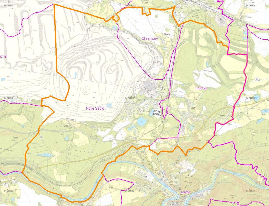 A. NÁZEV OBCE Název části obce (ZSJ): Mapa A: Území obce Přehledová mapka Kód části obce PRVK: CZ41.349.417.123.