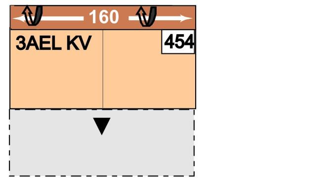 24732,- 25812,- Plocha lůžka: 152 x 139 cm 455 2,5AELKV 134 bez