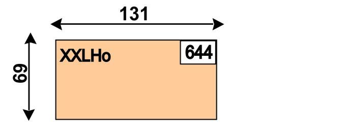 Taburet 644 XXL Ho 131 42 69 Velký taburet, pravoúhlý 7830,- 8,- 8910,- 9720,- 10530,- 11610,- 647 XXL HoF 131 42 69 Velký taburet vyklápěcí, pravoúhlý 9720,-