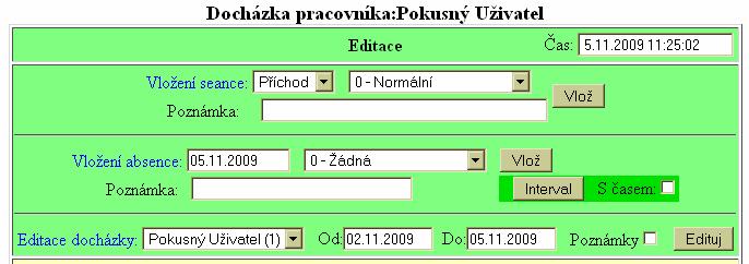 Nakonec klepněte na tlačítko Přihlásit a tím se dostanete do Vašeho uživatelského menu. To je rozděleno na 3 barevně odlišené části.