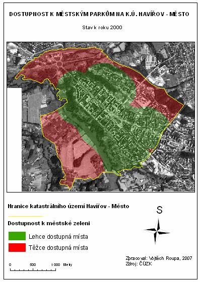 Obr. 2: Dostupnost k