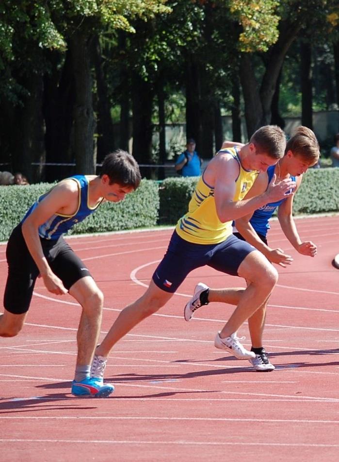 KRSEK Matěj Třída: VI.B Sport: atletika - sprinty Trenér: Mgr. Hana Větrovcová 1. místo 3890b. Úspěchy v roce 2016 ME do 17 let TBILISI 7. místo na 200m MČR dorostenců dráha 1.