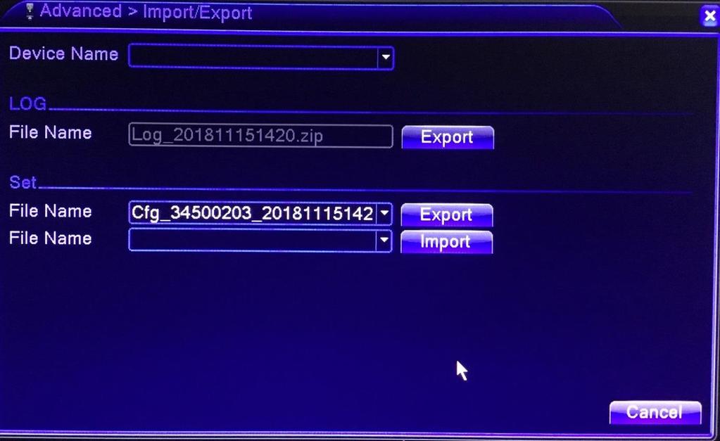 Import /export -