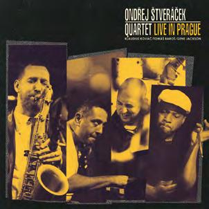 Ondřej Štveráček Quartet Live in Prague (Štvery Records) Saxofonista Ondřej Štveráček představuje už třetí společné album s americkým bubeníkem Genem Jacksonem.