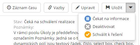 zadavatelské požadavky řešitelskou stranou. Lze ji využít např. i při předjednávání podmínek k řešení před zahájením samotného řešení.