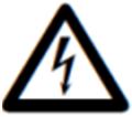 Vysvětlení symbolů Pozor! Nebezpečí zásahu elektrickým proudem. Pozor! Řiďte se pokynem v návodu k obsluze.
