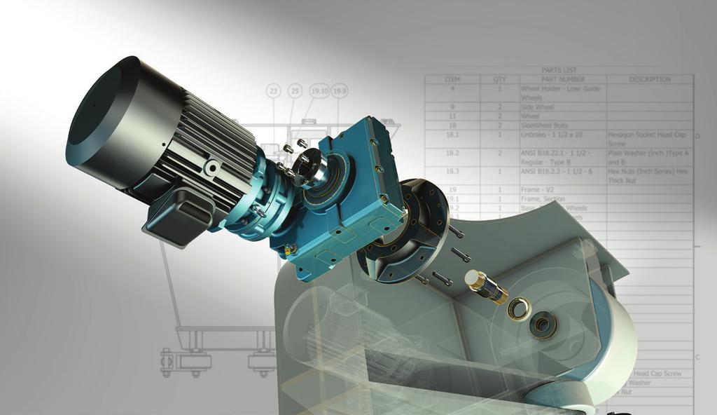 Automatická správa hladin 8. Inteligentní skryté čáry. 9. Generátory a kalkulátory strojních součástí. 10. Asociativní dokumentace CAD modelu. Podrobnější informace najdete na stránce www.autodesk.