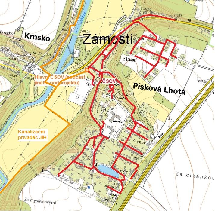 7) Písková Lhota, výstavba Současný stav: Písková Lhota je samostatnou obcí.