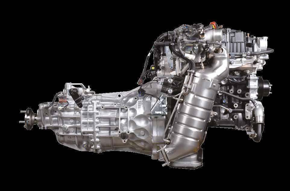 Motor EURO 6b NO AdBlue Nový motor Euro 6b RZ4E-TC, kterým jsou vybaveny všechny modely řady M21, zavedl nový a inovativní systém pro následné zpracování výfukových plynů.