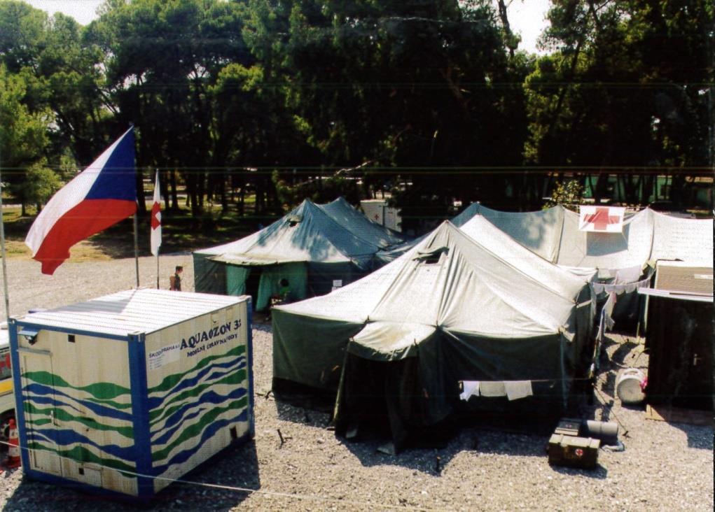 Příloha č. 23 Dne 29. srpna 1999 se 6. polní nemocnice přestěhovala do prostoru velitelství AFOR nedaleko albánského přístavního města Durres. 23 Příloha č.