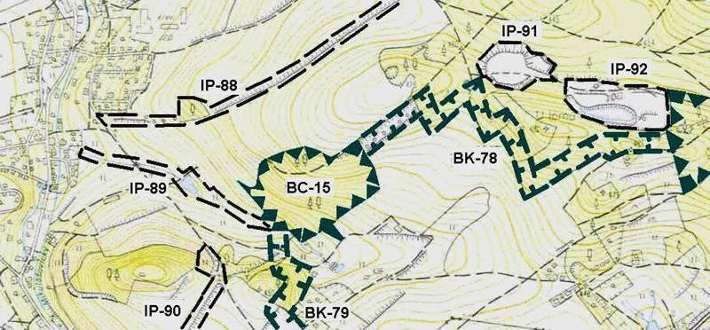 Maximální rozsah funkčního přerušení biokoridoru místního ÚSES: lesní typ: až 15 m, Co se stane, bude-li překročeno?