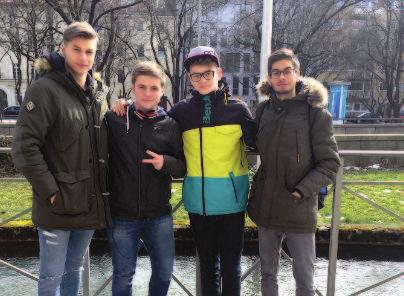 C) na Comenius- Gymnasiu v Deggendorfu. Pavla Kutá (4.