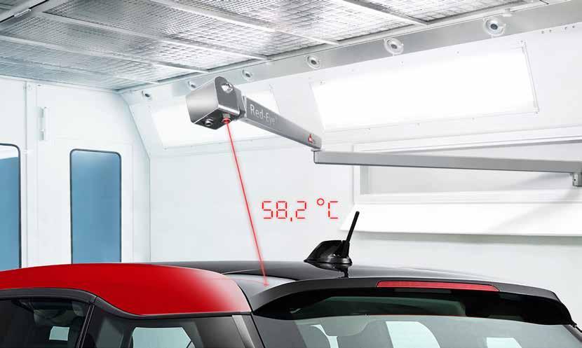 TAIFUNO vision Jedinečná technologie odvě Lakovací zařízení s vířivým vzduchem Multi-Air Ultimativní odvzdušňovací systém Systém Multi-Air je integrovaný mezi stropem s filtrem a osvětlením.