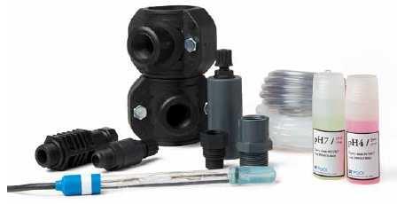 3.3. Obsah balení 3.3.1. ph kit Součástí balení jednotky VA SALT SMART je ph kit 1. CxxP / CxxSP jednotka 2.