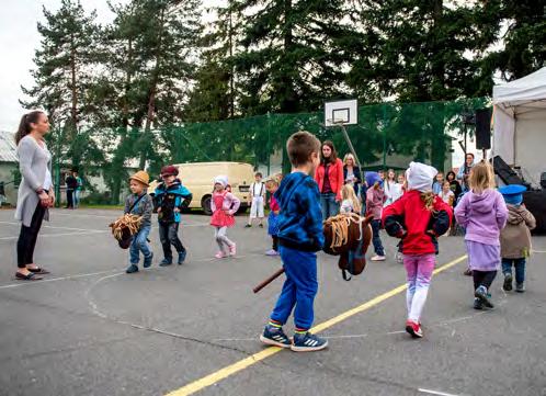 I přes chladnější počasí mohli organizátoři využít rozsáhlých prostor ve
