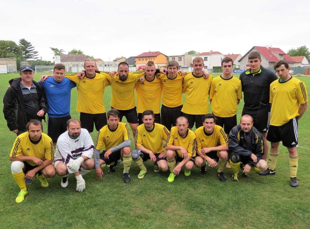 Pekárek, Jakub Dušek, Jaromír Krpata ml., David Král. Hlavní trenér Petr Kopa nebyl přítomen.