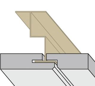 A-PQL62 Sádrokarton - Plasterboard - Gipskartondecke Klasický sádrokartonový podhled (plné desky, do kterých je potřeba pro montáž svítidla vyříznout