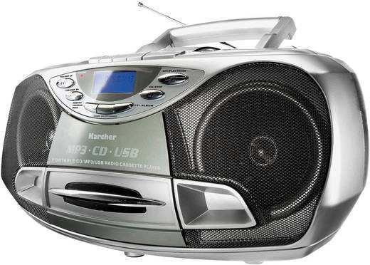 Popis a ovládací prvky Přenosný přehrávač CD/MP3 a audio kazet RR 510(N) s rádiem a USB Obj. č.