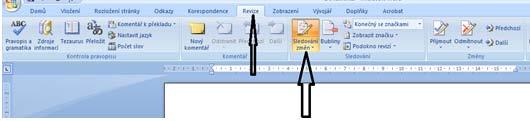 Příloha č. 4 Jak zapnout revize v MS Word 2007 Otevřete dokument, který chcete recenzovat.