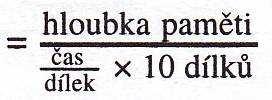 Reální rychlost vzorkování / hloubka akviziční paměti - budeme vycházet ze vztahů B r = f v max. / n min f v max. přípustná.