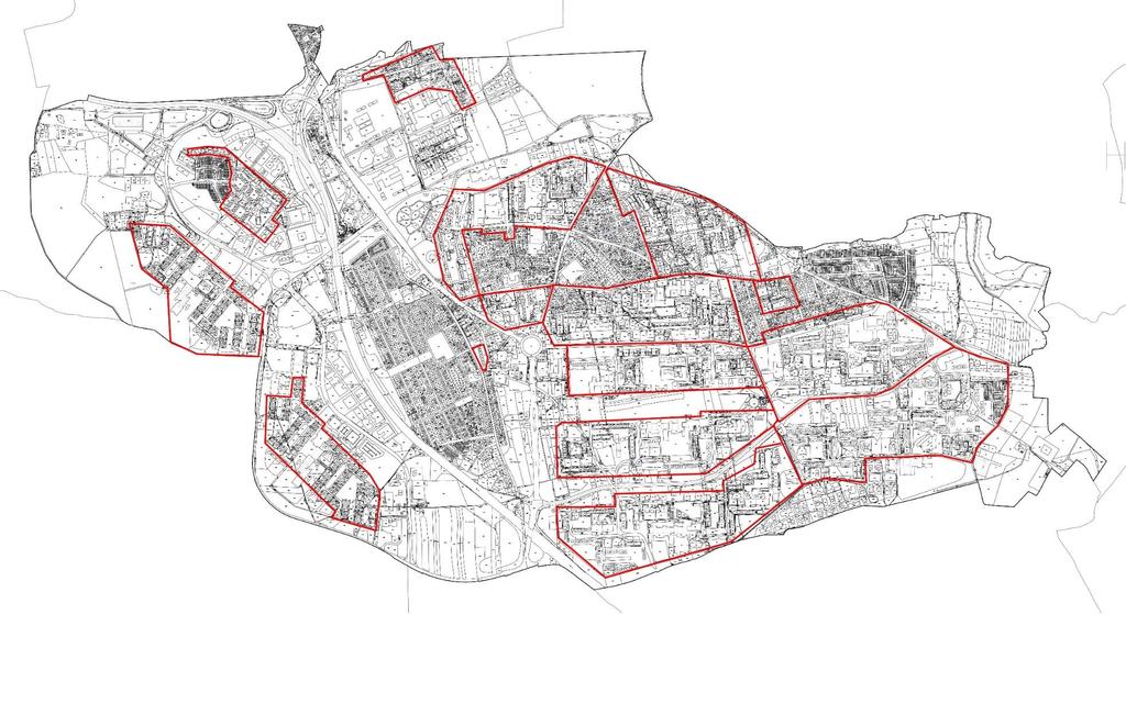 LOKALITY PODLE STUDIE REGENERACE JIŽNÍHO MĚSTA Z 08/2001 10a 1 JM I Litochleby sever 2 JM I Litochleby jih 3 JM I Opatov sever 4 JM I Opatov jih 5 JM I Háje jih 6a JM I Háje Starobylá