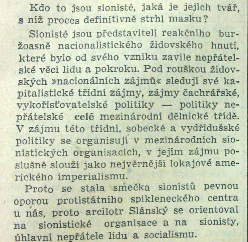 46 a co bylo jejich úkolem. 133 Ani v tomto článku nelze postrádat nedůstojný postoj k obžalovaným ze strany redaktora, který se o obžalovaných vyjadřuje hesly jako např.