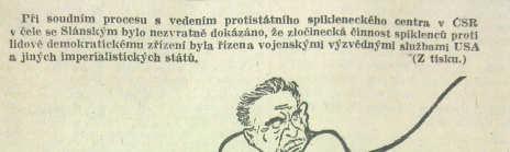 55 Tato karikatura není původní, ale je převzata z listu Za trvalý mír, za lidovou demokracii, který se vyznačoval, podobně jako časopis