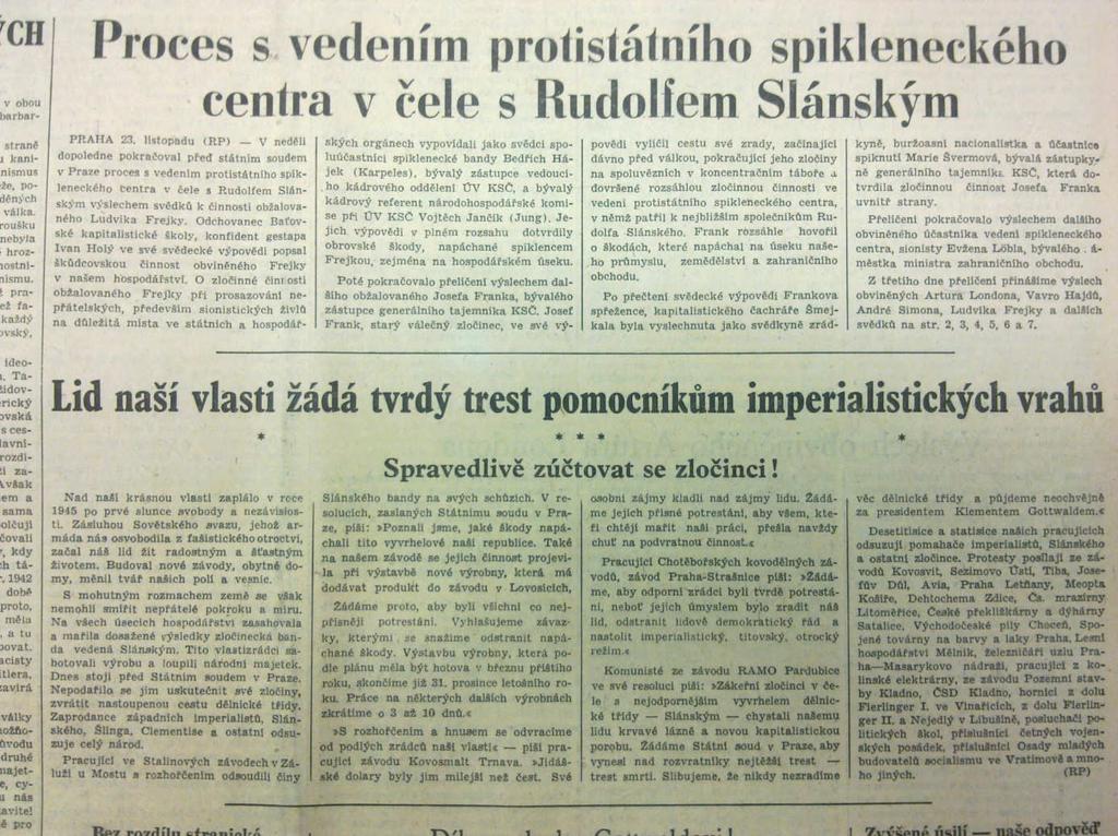 60 období dobře poslouží právě dobový tisk a karikatura. Tato dvě média napomáhají zapamatování si historických souvislostí mnohem lépe než tradiční výklad.