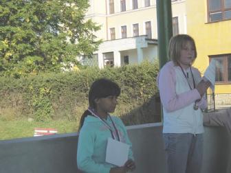 školníka. Mgr. Jana Kuncířová se jako pedagogický doprovod rozjela s žákyní 9.
