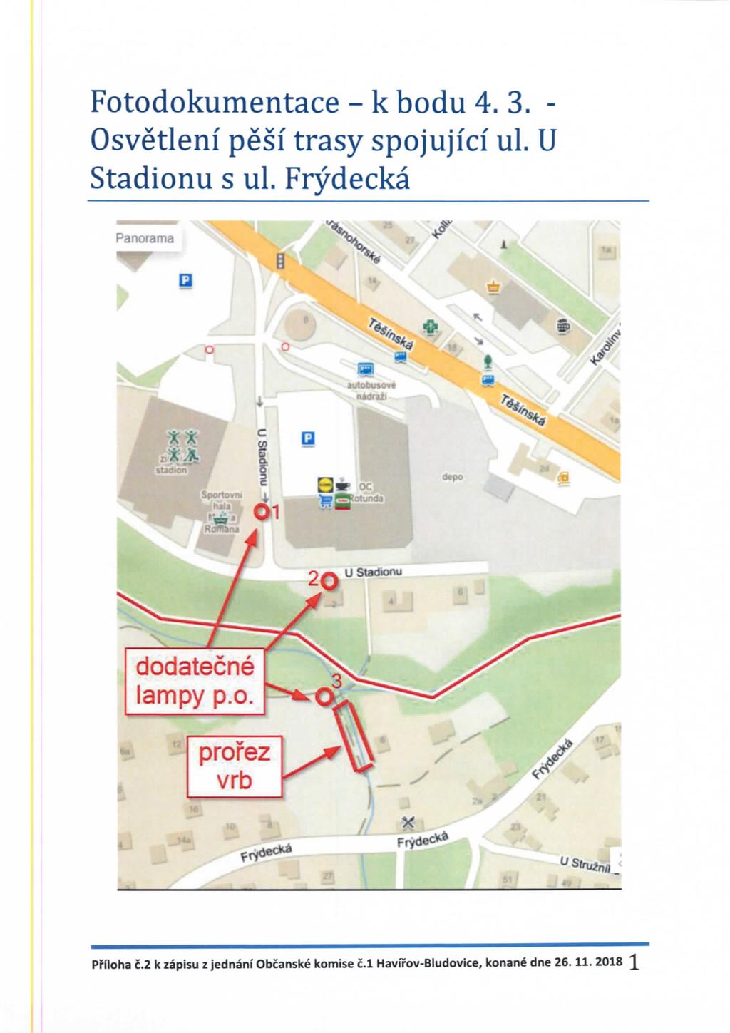 Ftdkumentace - k bdu 4. 3. - Osvetleni pesi trasy spjujici ul. U Stadinu s ul.