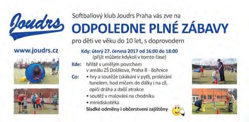 strana 1 Aktualita KVĚTEN Pozvánka na Odpoledne plné zábavy a přihlášky na nový šk. rok V úterý 27.