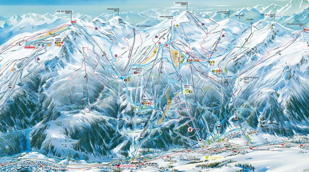 Mapa v plném rozlišení je k nalezení zde: http://www.serre-chevalier.