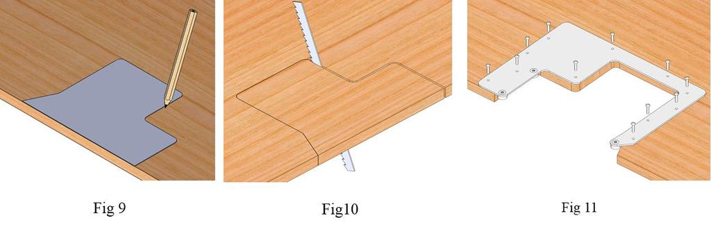 11.3.5 Edge banding stationary use Please use assembly fixture enclosed with
