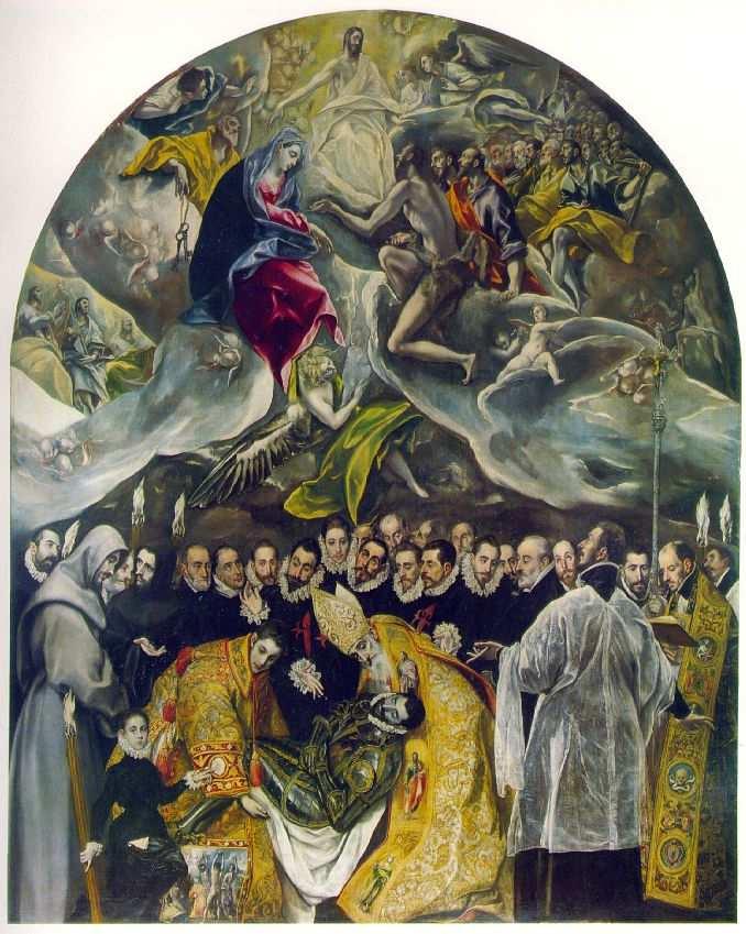 Domenico el Greco, Pohřeb hraběte Orgaze,