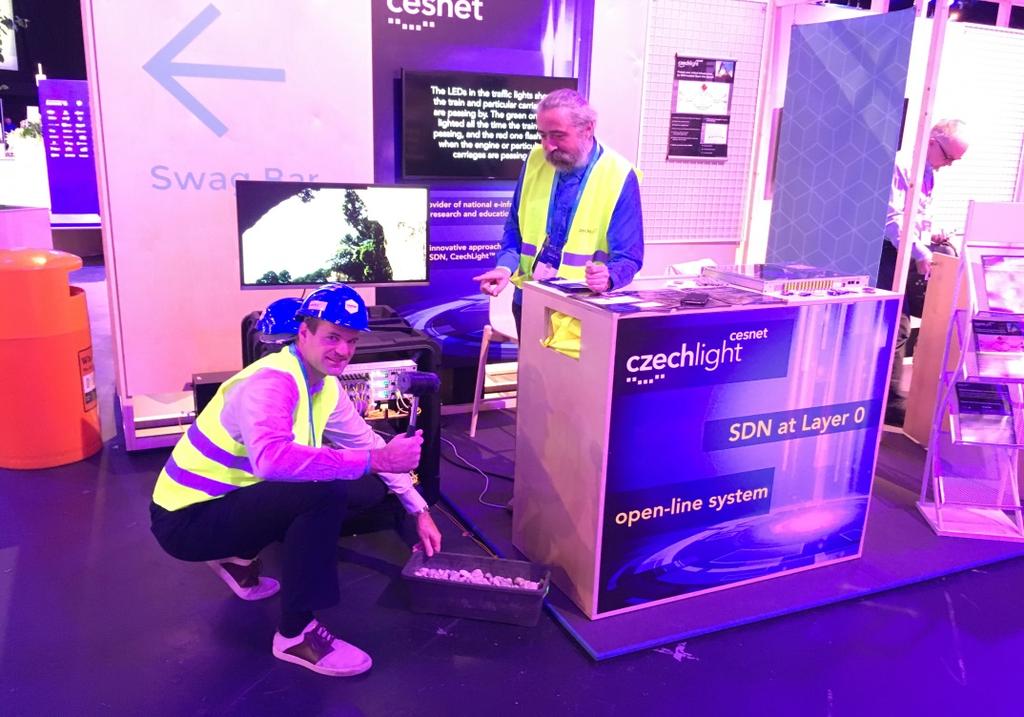 CZECH LIGHT Demo na Telecom