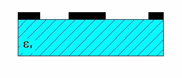 coplanar waveguide (CPW) koplanární vlnovod symetrický nesymetrický slotline štěrbinové vedení 2.