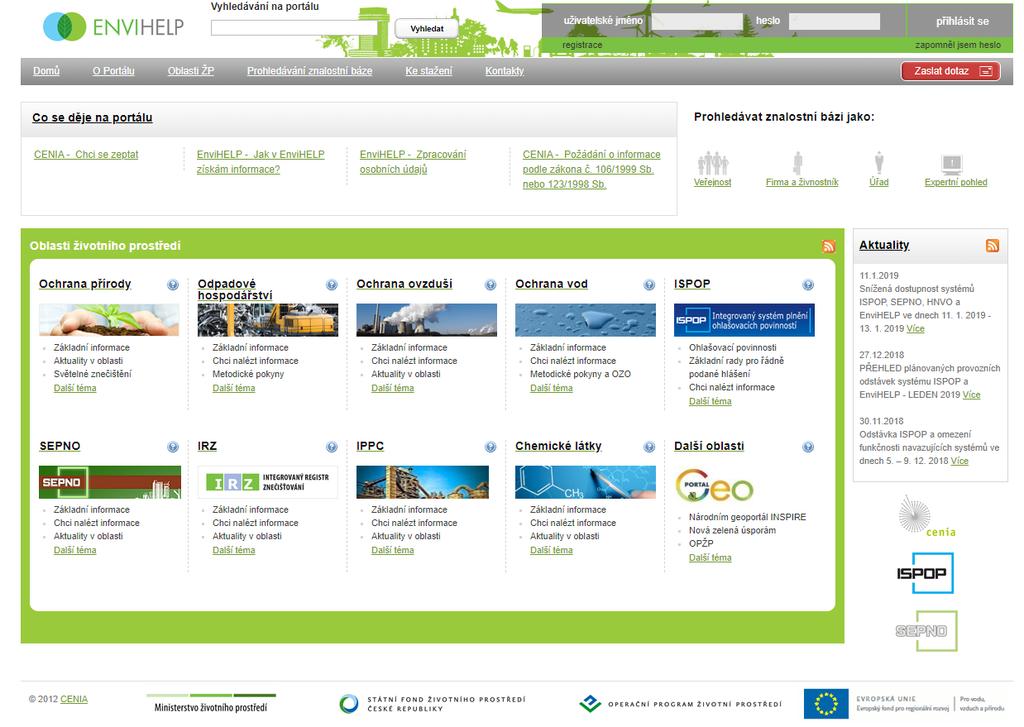 Environmentální helpdesk:
