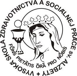 Vysoká škola zdravotníctva a sociálnej práce sv. Alžbety, n. o.