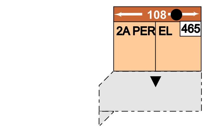 464 2APELEL 465 2APEREL 8 2-sedák bez područek, trapézoým priečnym lôžkom, iba