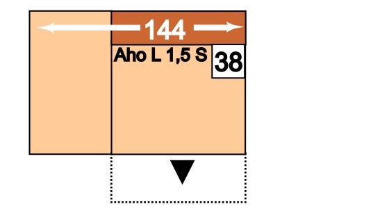 38 AhoL1,5S 39 1,5SAhoR 144 85 93 1,5-sedák