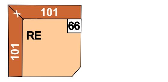66 RE 101 85 101 Oblý roh, možné pouze v kombinaci se sestavnými prvky 17010,- 14310,- 18900,-