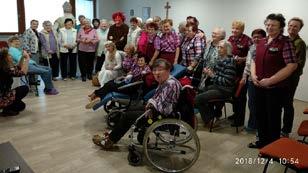 prosince 2018 uživatelé služby denního stacionáře strávili dopoledne ve společnosti Mikuláše a jeho družiny, se kterou si společně zazpívali a obdrželi drobný dárek v podobě ručně zdobeného perníku a