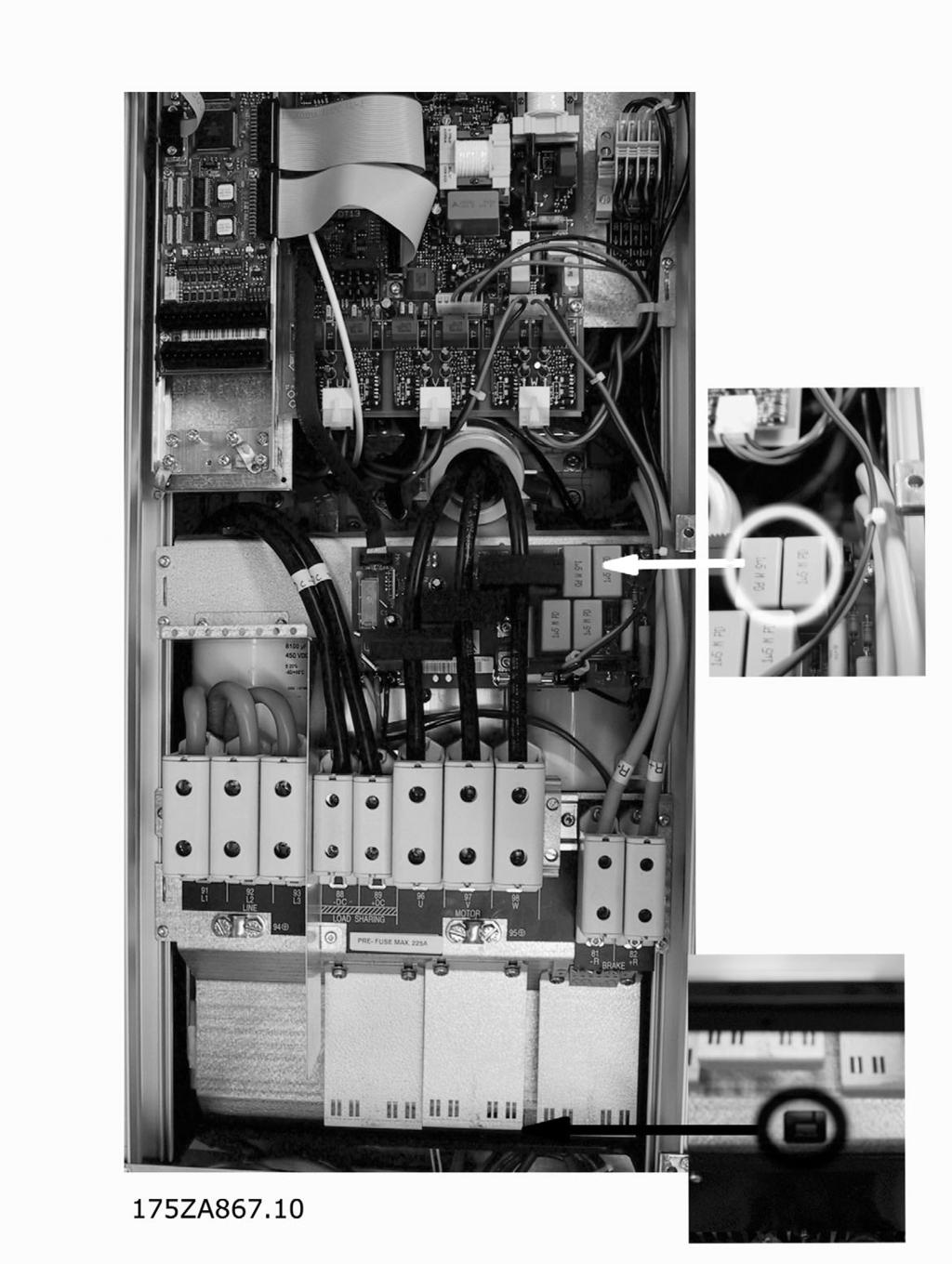 IP 54, provedení kompakt VLT 6102-6122 380-460 V 46 Krytí