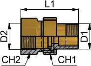 NBR, Ploché těsnění (-F) TH0B-CS-1/01 STASTO Automation KG 1 2 0, TH--B-F 1, 2