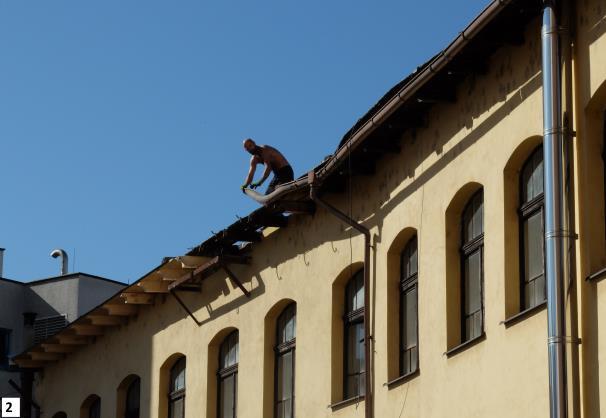 říjnu 2018 proběhla výměna střechy zadního traktu budovy (objekt bývalé