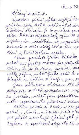 Trvalo to opravdu dlouho, než mi Franta dovolil překročit práh svého brněnského bytu. Předcházelo mnoho přímluv kamarádů, několik dopisů, ale stálo to za to!